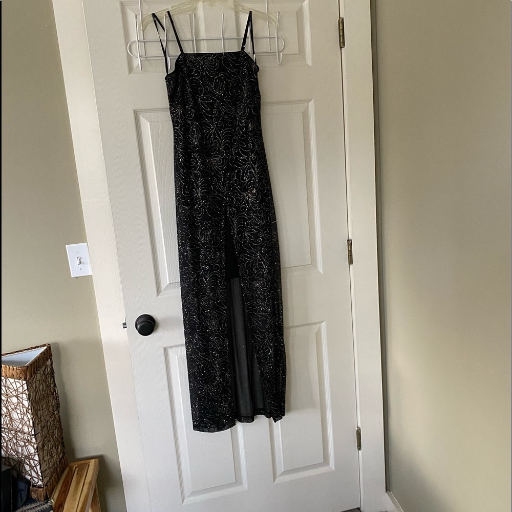 Blk evening dress